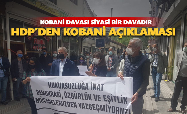 HDP Dersim: Kobani davası siyasi bir davadır