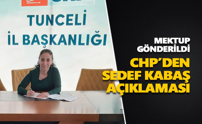 CHP Kadın Kolları'ndan 81 ilde Sedef Kabaş açıklaması