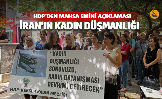 HDP Kadın Meclisi'nden Mahsa Emînî açıklaması