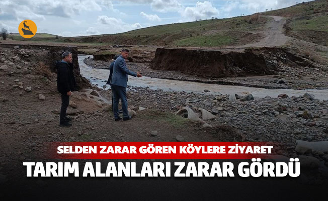 CHP'li Şaroğlu, selden zarar gören köyleri ziyaret etti