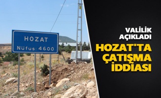 Hozat'ta çatışma iddiasına açıklama geldi
