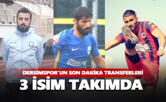 Dersimspor’un son dakika transferleri