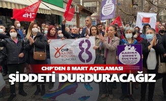 CHP: İktidara geldiğimizde kadına şiddeti durduracağız