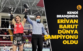 Erivan Barut dünya şampiyonu oldu
