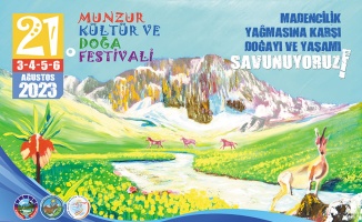 21. Munzur Kültür ve Doğa Festivali programı açıklandı