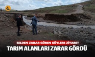 CHP'li Şaroğlu, selden zarar gören köyleri ziyaret etti